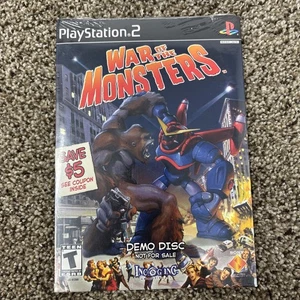War Of The Monsters (Playstation 2 PS2 DEMO Disc) NEW SEALED - Picture 1 of 2