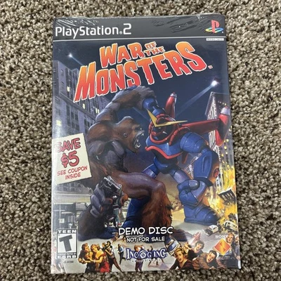 War Of The Monsters (Playstation 2 PS2 DEMO Disc) NEW SEALED - Image 1 of 2