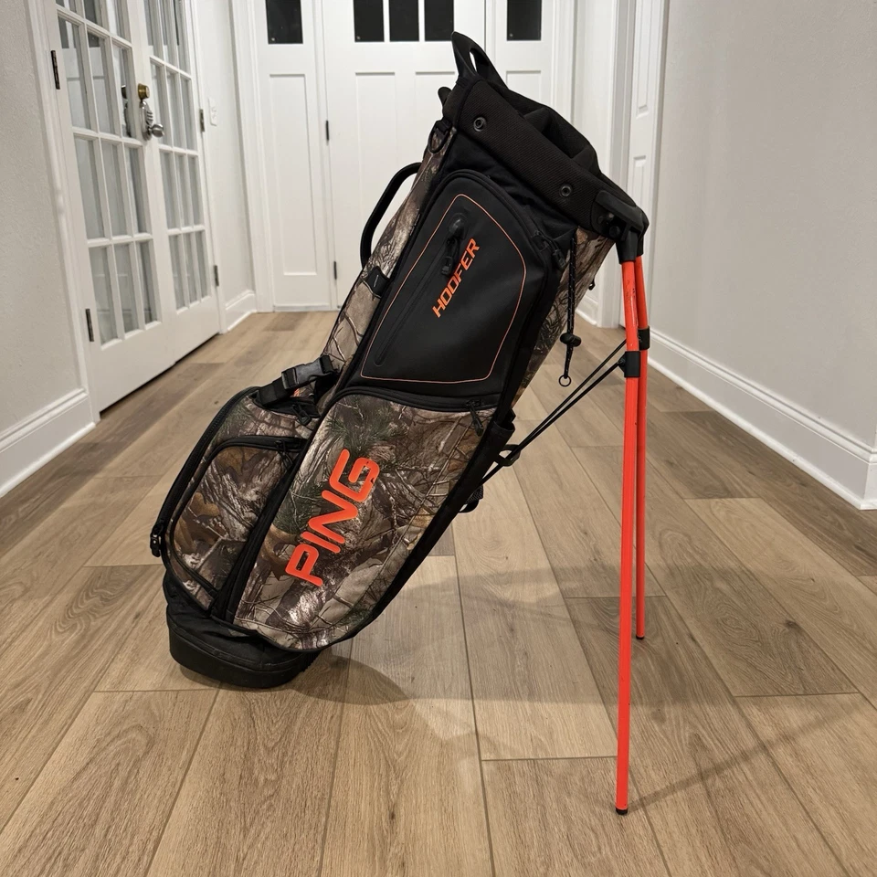 Bolsa de pie de golf Ping Hoofer camuflada 2017 edición limitada RealTree camuflada Foto 1 de 4