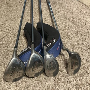 Women's Adams Idea A2 OS 3,5 Wood 5 Hybrid & Putter 45g Ladies Graphite Shaft RH - Picture 1 of 13