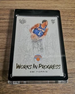 Obi Toppin 2020-21 Court Kings Works in Progress Rookie - Bild 1 von 2