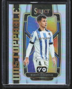 2024 Panini Select Unstoppable Silver Martin Zubimendi Arsenal FC #13 - Picture 1 of 2