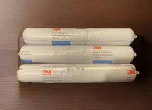 Lote de 3 piezas de sellador de accesorio de protección contra impactos 3M negro 600 ml 20,3 fl oz - Imagen 1 de 1