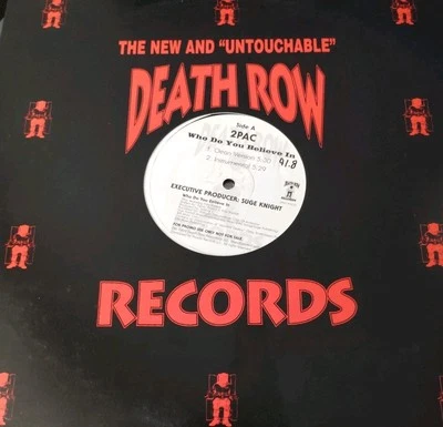 2Pac  Who Do You Believe In VG+ Promo Vinyl 12 Inch Single  - Image 1 of 4