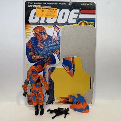 Alley Viper V1 Cobra Arah G.I. Boneco Joe 1989 Hasbro Vintage Raro Original - Imagem 1 de 2