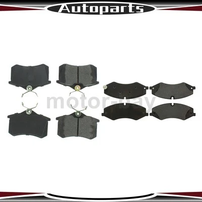 Front and Rear Brake Pads For Peugeot 208 2017 2016 2015 2014 Centric Parts - Image 1 of 4