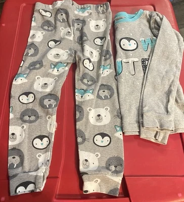PJ Place Niño Pequeño Talla 2T Unisex Pijama Conjunto Estampado Que Dice Tan Lindo Foto 1 de 3