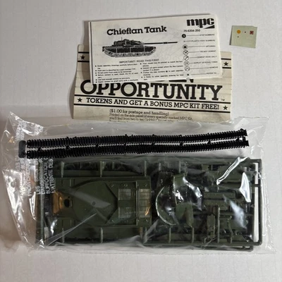 MPC # 6204 CHIEFTAN Tank 1/76 Scale WWII Model Kit - Image 1 of 4