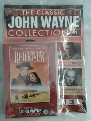 The Classic John Wayne Collection No 41: Red River: Mag & DVD - New - Free P&P - Image 1 of 2