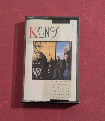 Kronos Quartet (1986 Cassette) Sculthorpe Sallinen Glass Nancarrow Hendrix Music - Image 1 of 4