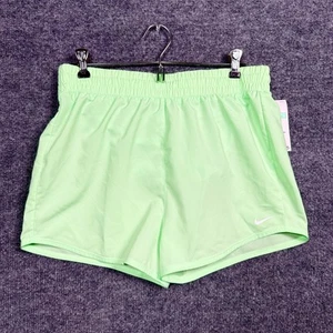 New Nike Kids Girls Size XL Training Shorts Mint Green Activewear DX4967-376 - Picture 1 of 8