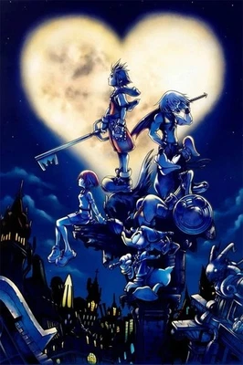 Kingdom Hearts 3 Game Poster print 11"x17" home decor - Image 1 of 4
