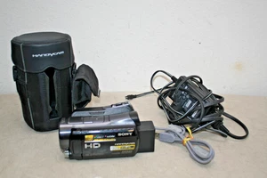Sony Handycam HDR-SR12 120GB Hard Disk Drive Camcorder 10.2MP with Case - Picture 1 of 11