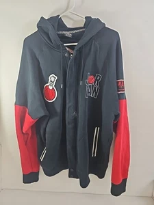 Nike Jordan Men’s Hoodie Jacket Mars Marvin The Martian Varsity Black/Red Sz XXL - Picture 1 of 13