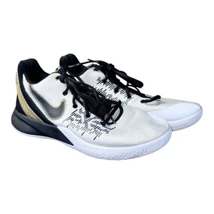 Size 10 - Nike Kyrie Flytrap 2 White Gold Black - Picture 1 of 11