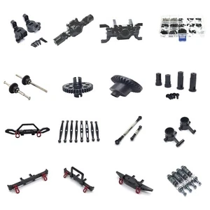 For 1/10 HB ZP1001 02 03 04 06 07 08 09 ZP1010 Alloy metal Upgrade parts Black - Picture 1 of 36