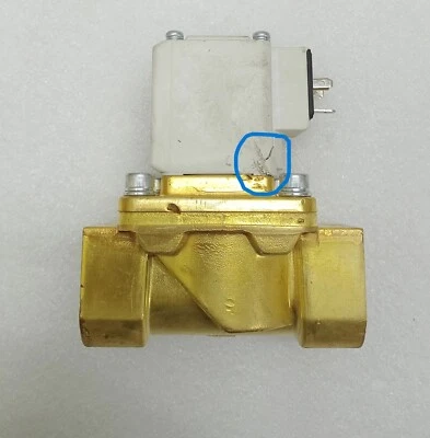 Vanne À Solénoïde SMC VXZ260KZ2A Pilot Op 2 Ports - Photo 1/4