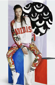 Adidas Originals Rita Ora Asia Lucky Dragon Print Sweater & Leggings UK 12-14-16