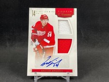 2011-12 PANINI ROOKIE ANTHOLOGY GUSTAV NYQUIST TREASURES JERSEY AUTO 305/499