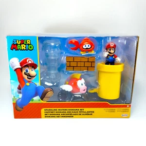 Juego de diorama Super Mario Sparkling Waters con Huckit Crab Jakks Pacific Nintendo - Imagen 1 de 10