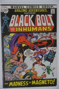 Amazing Adventures 9 feine Marvel Comics Magneto Inhumans - Bild 1 von 2