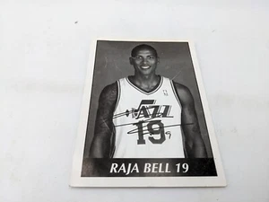 Tarjeta fotográfica autografiada de Raja Bell #19 Utah Jazz 4,5"x6,25" - Imagen 1 de 6