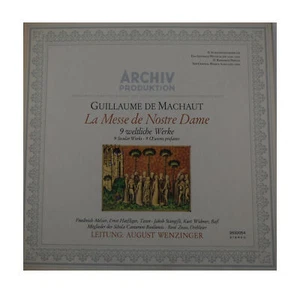 Guillaume de Machaut - Messe de Nostre Dame - Wenzinger - Imagen 1 de 2