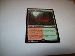 STOMPING GROUND LAND RARE RAVNICA ALLEGIANCE FREE SHIPPING WITH TRACKING - Picture 1 of 1