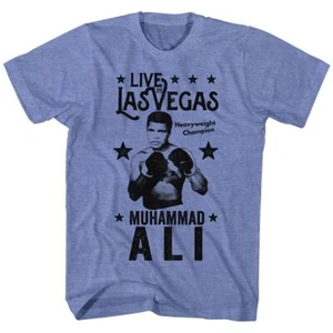 Camiseta Muhammad Ali - Live In Vegas - Mangas Cortas - Heather - Adulto - Imagen 1 de 1