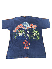 Vintage 1995 Budweiser Frogs T Shirt Mens Large Double Sided Official Shirt