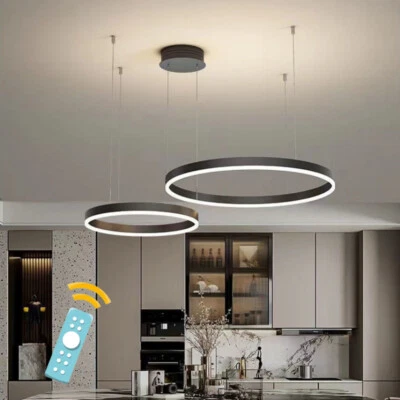 LED Dimmable Chandelier Lighting Kitchen Pendant Light Bedroom Ceiling Lights - Image 1 of 4