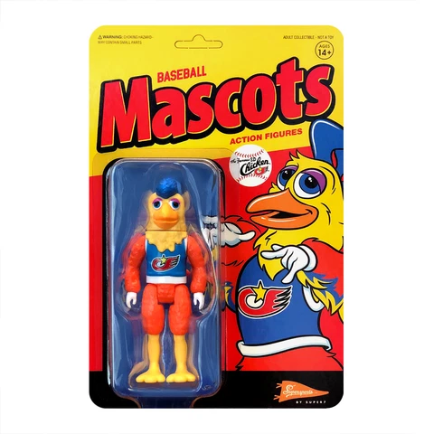 MLB Mascots Super7 Reaction San Diego Padres Chicken BRAND NEW #sjan23-159 Cover