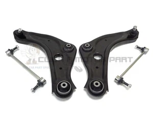 Front Suspension 2 Wishbone Arms & 2 Front Links For Nissan Qashqai J11 13-22 - Picture 1 of 1