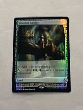 MTG Wooded Bastion Zendikar Expeditions Magic the Gathering