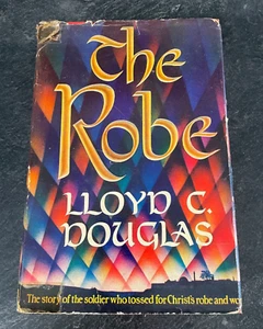 The Robe - By Lloyd C. Douglas (1942) Vintage with slip cover - Foto 1 di 10