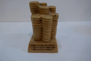 VINTAGE Money is like Sex Appeal STILL BANK  - Picture 1 of 3