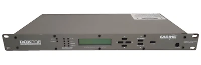 Sabine DQX 206 Instant Digital Delay Processor EQ Limiter Power Tested Only - Image 1 of 4