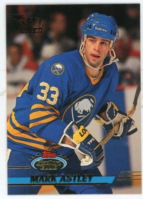1993-94 Stadium Club Buffalo Sabres Hockey Card #311 Mark Astley Rookie - Image 1 of 2