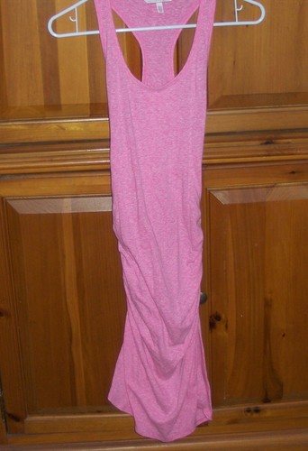 UNDERCOVER Abito estivo aderente Victoria's Secret S Petite rosa senza maniche copricostume da spiaggia