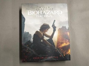 Resident Evil The Final Blu-ray Premium 3D Limited Edition action card booklet