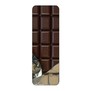 CHOCOLATE BAR NOVELTY BOOKMARK SAME IMAGE BOTH SIDES GREAT GIFT - Picture 1 of 1