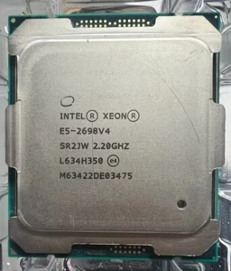 Intel Xeon E5-2698 V4 2.20GHz 20-Core SR2JW LGA2011-3 X99 Server CPU Processor - Afbeelding 1 van 2