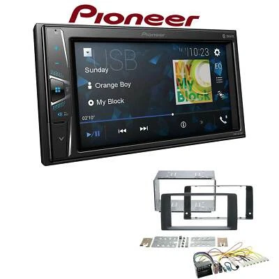 Pioneer Autoradio Bluetooth Touchscreen USB für MAN TGX ab 2007 in schwarz - Bild 1 von 4