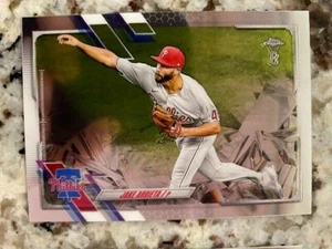 Tarjeta Topps 2021 cromada edición Ben Baller Philadelphia Phillies Jake Arrieta 106 - Imagen 1 de 1