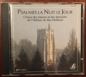 Psaumes La Nuit Le Jour  Choeur Des Moines Et Des Moniales 1992 France CD VG - Picture 1 of 2