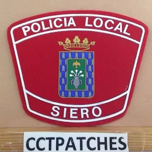 SIERO, SPANIEN POLIZEI ÖRTLICHE POLIZEI SCHULTERAUFNÄHER - Bild 1 von 2