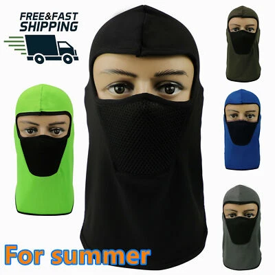 Máscara facial completa de pasamontañas cuello polaina gorra protectora esquí al aire libre sombrero táctico Foto 1 de 4