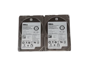 LOT OF 2 Dell 1.2TB RMCP3 SAS 2.5" 6Gb/s 10K Enterprise Hard Drive ST1200MM0007 - Picture 1 of 3