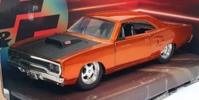 Jada 1/32 Scale 97128 - Fast & Furious Dom's Plymouth Road Runner - Met Orange - Photo 1/4