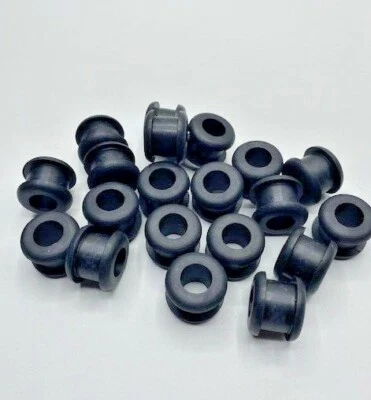 PIERCE PERFORMANCE INDUSTRIES Rubber Grommets 3/8" ID x 5/8" OD Fits 3/8" Panel (10 Pieces)